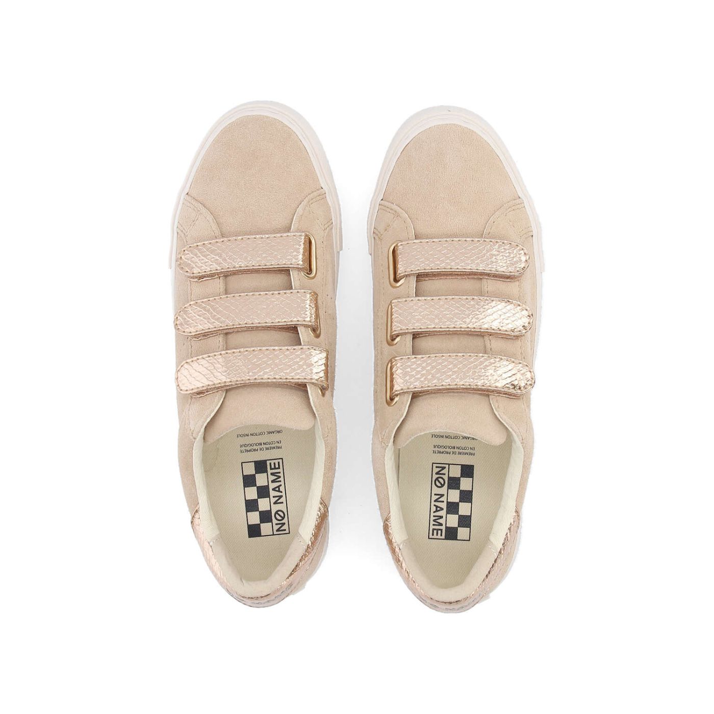 ARCADE STRAPSPERFO W - SUEDE/KROCO - BEIGE/COPPER